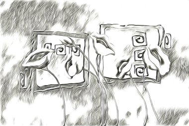 Resim resimli klasik arkaplan