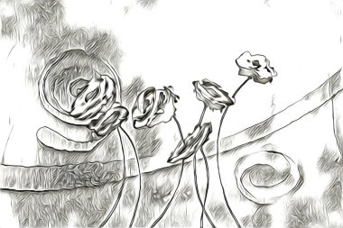 Resim resimli klasik arkaplan