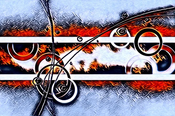 soyut renk tasarımı resim çizimi eskiz retro vintage