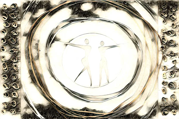 soyut renk tasarımı resim çizimi eskiz retro vintage