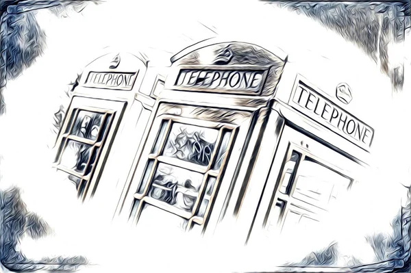 Londra sanat tasarımı çizimi çizimi eğlenceli tasarım antika retro