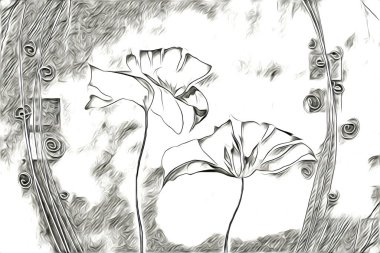 Resim resimli klasik arkaplan