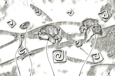 Resim resimli klasik arkaplan