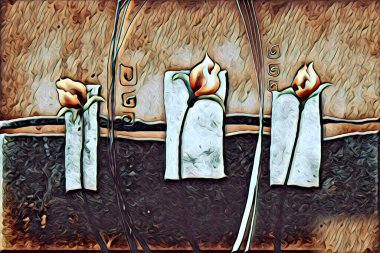 Resim resimli klasik arkaplan