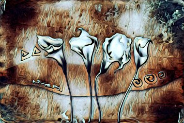 Resim resimli klasik arkaplan