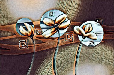 Resim resimli klasik arkaplan