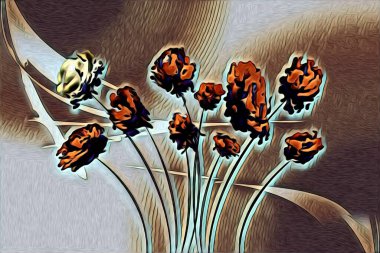 Resim resimli klasik arkaplan