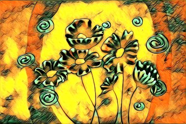 Resim resimli klasik arkaplan