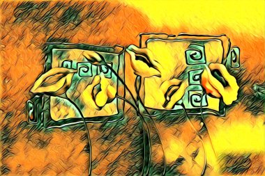 Resim resimli klasik arkaplan