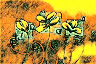 Resim resimli klasik arkaplan