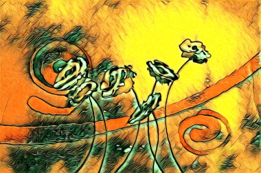 Resim resimli klasik arkaplan