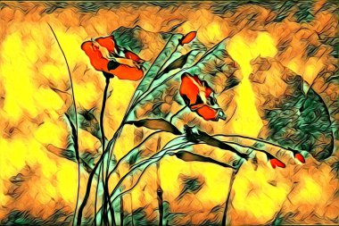 Resim resimli klasik arkaplan