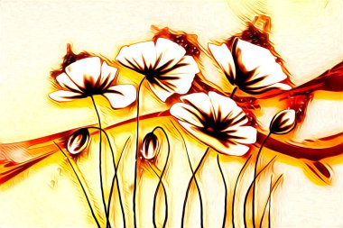 Resim resimli klasik arkaplan