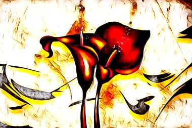 Resim resimli klasik arkaplan