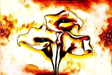 Resim resimli klasik arkaplan