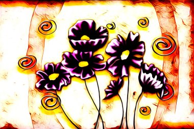 Resim resimli klasik arkaplan