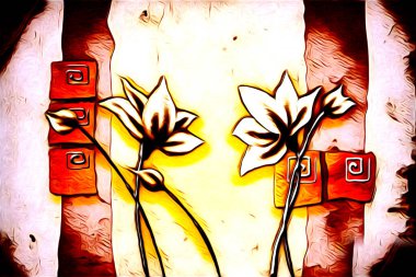 Resim resimli klasik arkaplan