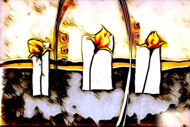 Resim resimli klasik arkaplan