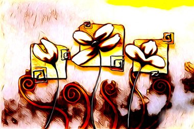 Resim resimli klasik arkaplan