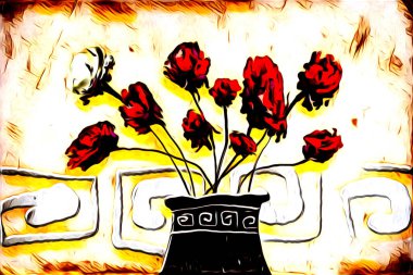 Resim resimli klasik arkaplan