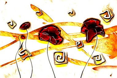 Resim resimli klasik arkaplan