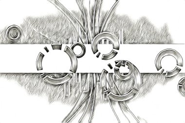 soyut renk tasarımı resim çizimi eskiz retro vintage