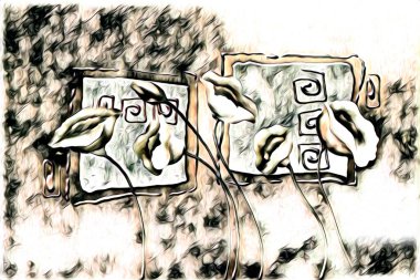 Resim resimli klasik arkaplan