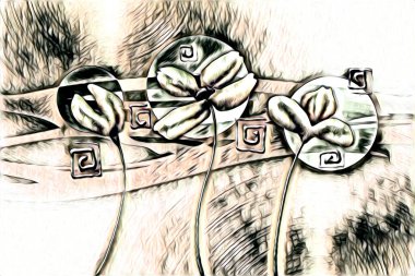 Resim resimli klasik arkaplan