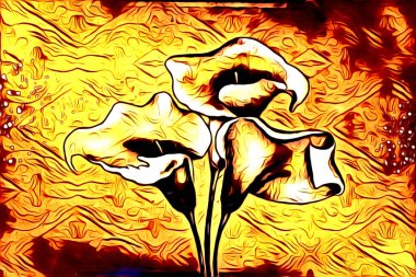 Resim resimli klasik arkaplan