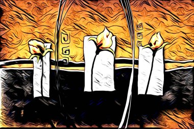 Resim resimli klasik arkaplan