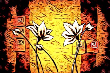 Resim resimli klasik arkaplan