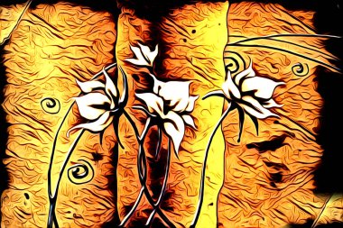 Resim resimli klasik arkaplan