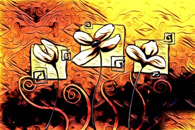 Resim resimli klasik arkaplan