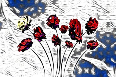 Resim resimli klasik arkaplan