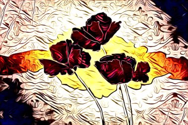 Resim resimli klasik arkaplan