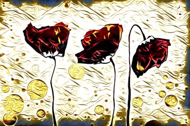 Resim resimli klasik arkaplan