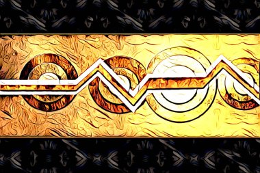 soyut renk tasarımı resim çizimi eskiz retro vintage