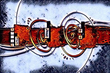 soyut renk tasarımı resim çizimi eskiz retro vintage