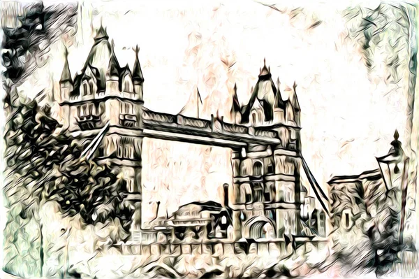 Londra sanat tasarımı çizimi çizimi eğlenceli tasarım antika retro