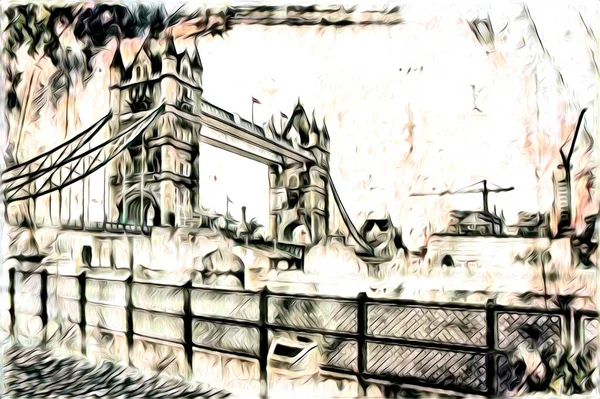 Londra sanat tasarımı çizimi çizimi eğlenceli tasarım antika retro