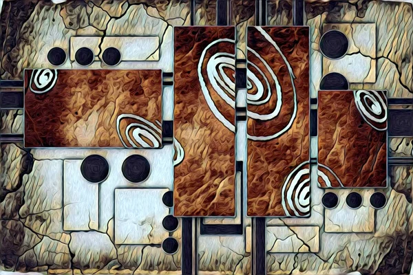 soyut renk tasarımı resim çizimi eskiz retro vintage