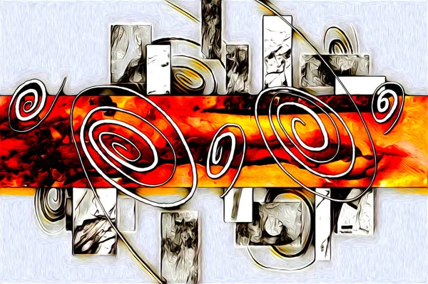 soyut renk tasarımı resim çizimi eskiz retro vintage