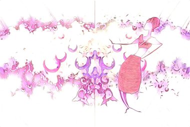 Afrikalı etnik retro vintage çizim çizimi