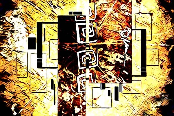 soyut renk tasarımı resim çizimi eskiz retro vintage