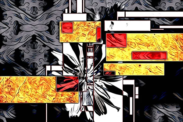 soyut renk tasarımı resim çizimi eskiz retro vintage