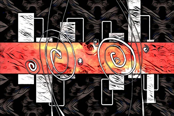 soyut renk tasarımı resim çizimi eskiz retro vintage