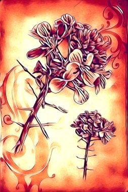 Resim resimli klasik arkaplan