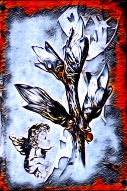 Resim resimli klasik arkaplan