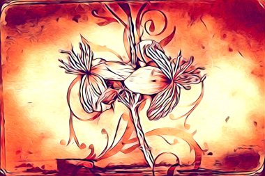 Resim resimli klasik arkaplan