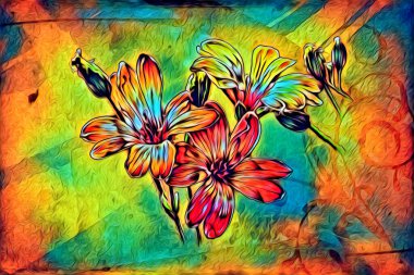 Resim resimli klasik arkaplan